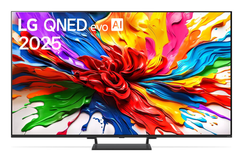 LG QNED evo AI 85QNED93A6A 2,16 m (85″) 4K Ultra HD Smart TV Wi-Fi Czarny