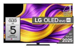 LG OLED evo AI OLED65G53LS 48″ 4K Ultra HD Smart TV Wi-Fi Czarny