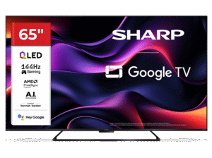 SHARP 65HR8465E 65″ 4K 144Hz Google TV