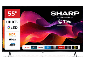SHARP QLED 55HM5446E 55″ 4K TiVo OS Dolby Vision Czarny