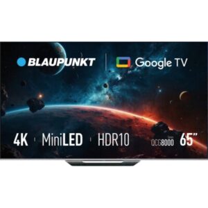BLAUPUNKT 65MCG8000S 65″ MINILED 4K 144Hz Google TV Dolby Atmos Dolby Vision HDMI 2.1