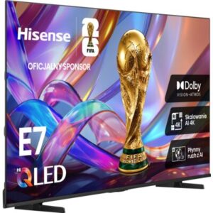HISENSE 65E77S 65″ QLED 4K VIDAA Dolby Atmos Dolby Vision HDMI 2.1