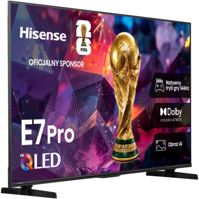 HISENSE 85E77S Pro 85″ QLED 4K 144Hz VRR VIDAA Dolby Atmos Dolby Vision HDMI 2.1