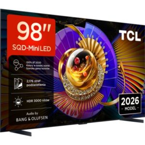 TCL 98C7L 98″ SQD-Mini LED 4K 144 Hz VRR Google TV Dolby Atmos Dolby Vision HDMI 2.1