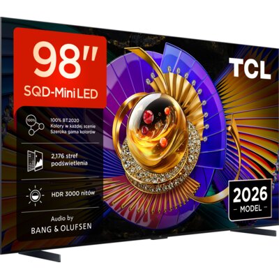 TCL 98C7L 98″ SQD-Mini LED 4K 144 Hz VRR Google TV Dolby Atmos Dolby Vision HDMI 2.1