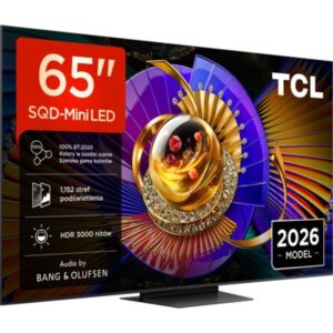 TCL 65C7L 65″ SQD-Mini LED 4K 144 Hz VRR Google TV Dolby Atmos Dolby Vision HDMI 2.1