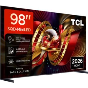 TCL 98C8L 98″ SQD-MINILED 4K 144 Hz Google TV Dolby Atmos Dolby Vision HDMI 2.1