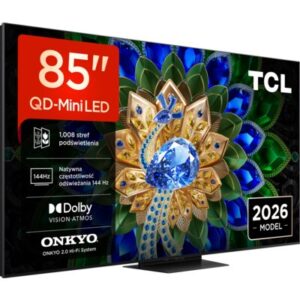 TCL 85A400U 85” QD-Mini LED 4K 144 Hz VRR Google TV