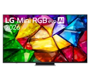 LG 75MRGB87B6B 75″ Mini RGB evo AI 4K 144Hz webOS Dolby Vision Dolby Atmos HDMI 2.1 DVB-T2