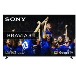 SONY BRAVIA 3 II K-65XR35M2 65″ LED 4K 120 Hz VRR Google TV Dolby Atmos Dolby Vision HDMI 2.1