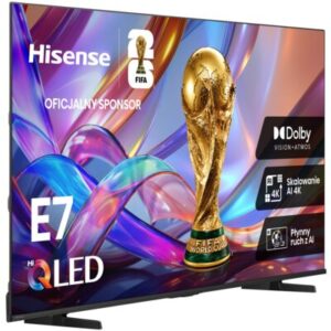 HISENSE 85E77S 85″ QLED 4K VIDAA Dolby Atmos Dolby Vision HDMI 2.1