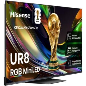 HISENSE 75UR8S 75″ RGB 4K 180 Hz VRR VIDAA Dolby Atmos Dolby Vision HDMI 2.1