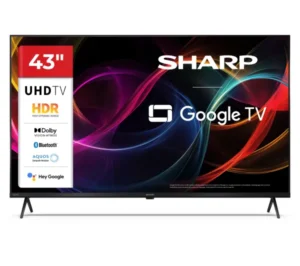 Sharp 43HL4765E 43″ LED 4K GoogleTV Dolby Vision Dolby Atmos HDMI 2.1 DVB-T2