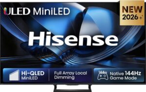 Hisense 50U7SE 50” miniLED 4K 144Hz VidaaOS Vision IQ 2026