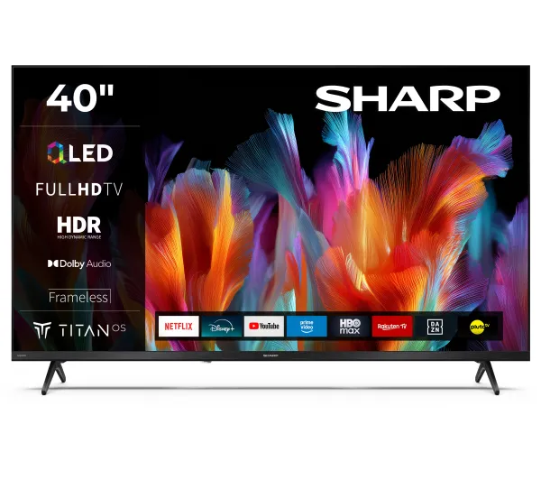 Sharp 40JF3755E 40″ QLED Full HD Smart TV TitanOS DVB-T2