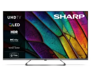 Sharp 43JM6745E 43″ QLED 4K Smart TV TiVo Dolby Vision Dolby Atmos HDMI 2.1 DVB-T2