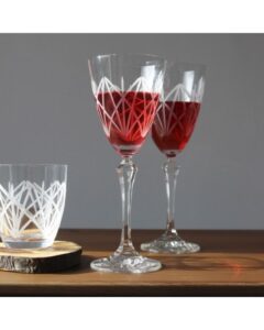 Crystal Julia Kieliszki do wina 250 ml komplet 6 sztuk Asteria