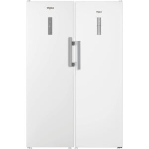 Zestaw AGD Whirlpool Chłodziarka WHMLF6442W4E + Zamrażarka WHMFF6312W4E