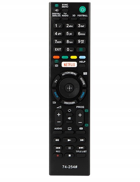 Sony Pilot uniwersalny do telewizora Tv Dvr Vcr V