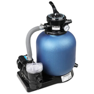 Filtr piaskowy do basenu 11 000 l/h z przedfiltrem i zaworem 4-drogowym