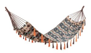 Hamak SANTANDER boho 200×96 z polibawełny Bizzotto