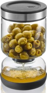 GEFU Lavina Słoik Klepsydra do odcedzania – 900 ml