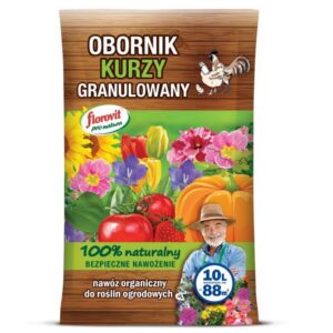 Nawóz obornik granulowany kurzy 10l Pro Natura