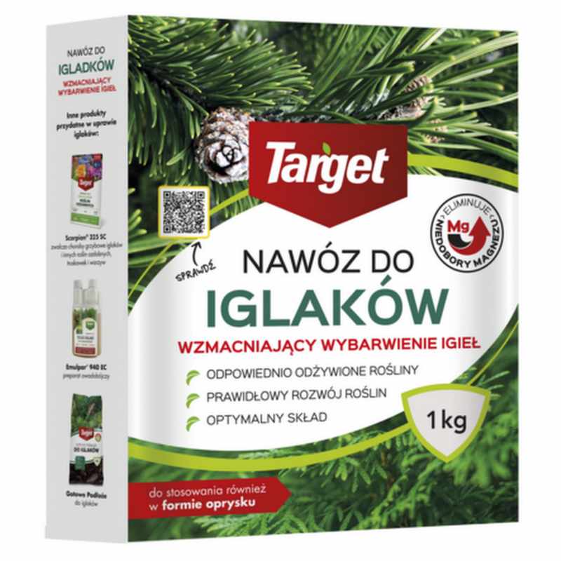 Nawóz Target Iglak wzmacniający wyb. igieł 1kg