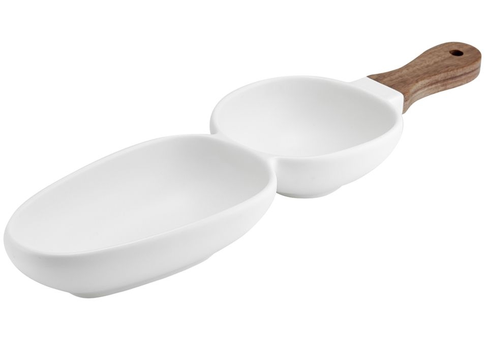 Ladelle Essentials Serve Stick biały 2-częściowy  L62049