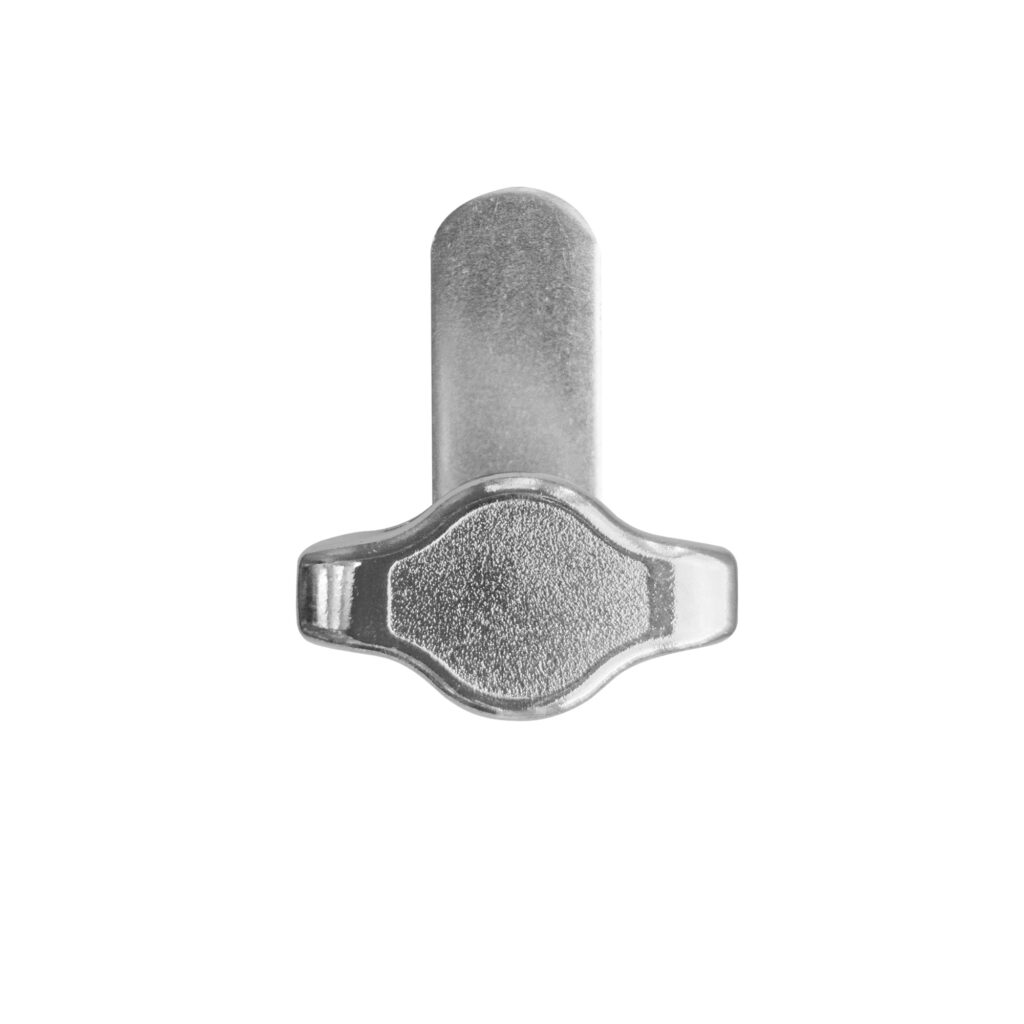 Zamek na kłódkę do szafy metalowej socjalnej, 45x25x45 mm
