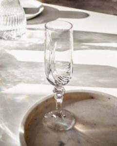 Crystal Julia Kieliszki do szampana prosecco 6 sztuk Allium