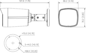 Kamera IP DAHUA IPC-HFW2449TL-S-LED-0280B-PRO