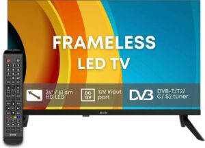 eSTAR LED TV 24″/56cm LEDTV24R2T2 Black