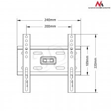 Maclean MC-777 Uchwyt do telewizora 13-42&quot