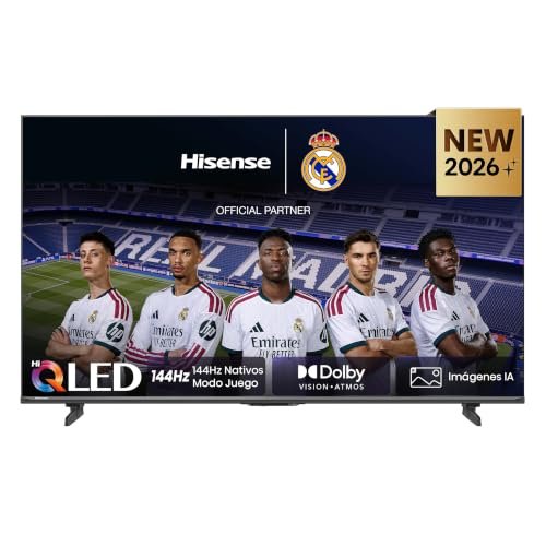 Hisense 50E7S Pro – QLED 50″, 4K UHD, 144 Hz, Dolby Vision IQ & Atmos, HDMI 2.1, FreeSync