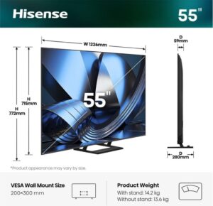Hisense 55″ 55U7SE