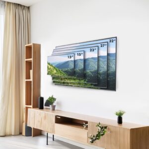 Maclean Uchwyt Do Telewizora Lub Monitora Max. Vesa 100X100, 13-32″, 30Kg, Czarny Mc-416