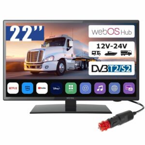 MISTRAL 22″ cali SMART TV WebOS 12V 24V