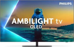 Philips 65OLED810/12 65″, 3840 x 2160 pixels, OLED, Smart TV, Wi-Fi, Black