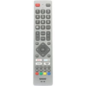 Pilot uniwersalny SAVIO RC-29 do Sharp Smart TV