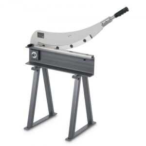 VEVOR Nożyce ręczne dźwigniowe, szerokość łoża 500 mm, nożyce dźwigniowe, gilotyna do blachy, do obróbki blachy, z materiałem Q235, stojak, do płytek drukowanych, aluminium, stali, miedzi, plastiku
