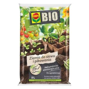 Ziemia 5l do siewu i pikowania Bio Compo