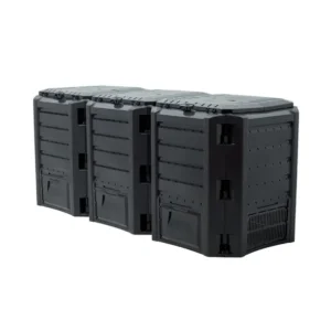 Modułowy kompostownik mrozoodporny 1200L CZARNY IKLM1200C