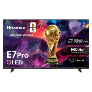 Telewizor Hisense 55E7S PRO 55” QLED 4K UHD 144Hz VIDAA
