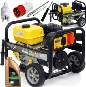 PROFESJONALNY AGREGAT PRĄDOTWÓRCZY 5,2kw generator AVR MIEDŹ STOJAN KowaL