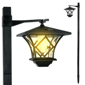 Lampa Solarna Ogrodowa Latarenka LED 1,5m Latarnia Wbijana Słupek ogrodowy