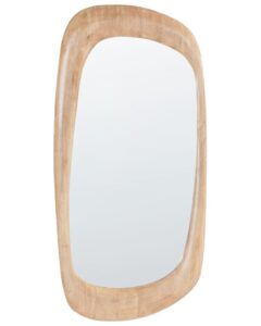 Lustro ścienne TRIZAY 57 cm 120 cm Drewno Brązowy