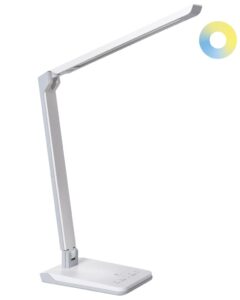 Lampa biurkowa LED PICTOR Ze ściemniaczem Biały