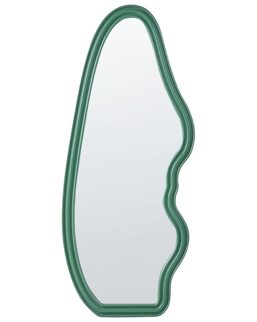 Lustro ścienne ROCLES 68 cm 160 cm Ciemnozielony