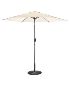 Parasol ogrodowy 266 cm VARESE Jasnobeżowy